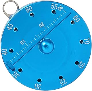 Gutta Percha Point Ruler, Clear Dial Gutta Percha Point Cutter Professional Round Aluminum Alloy Portable for Laboratory