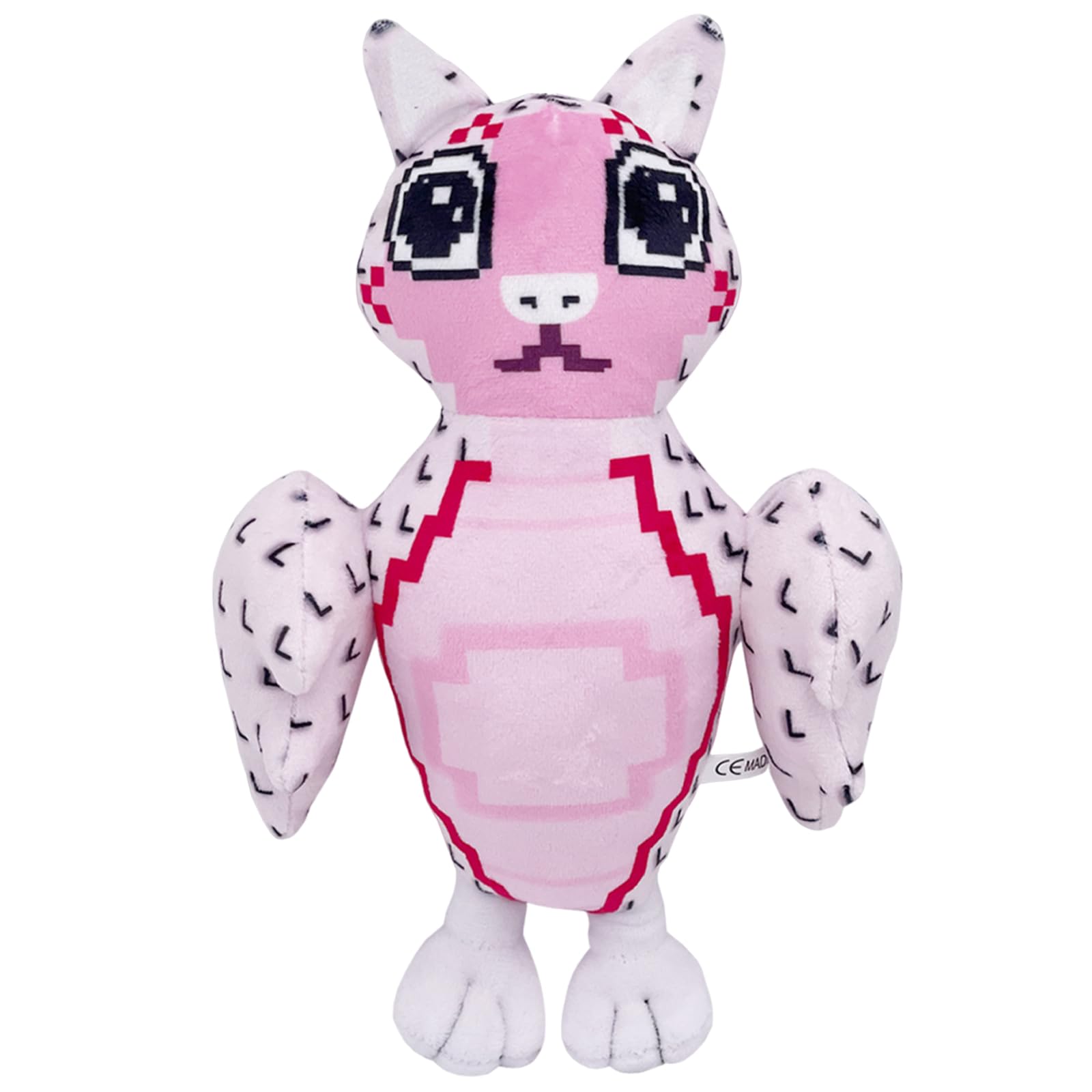 JMMKJUK ltalian Steal A Brainrot Plush toys, Adorable Funny Multiple styles are available, 67 toys strawberry elephant for Fans Girls Boys Birthday Christmas & Party Gifts (Pink Meowl) — image 1