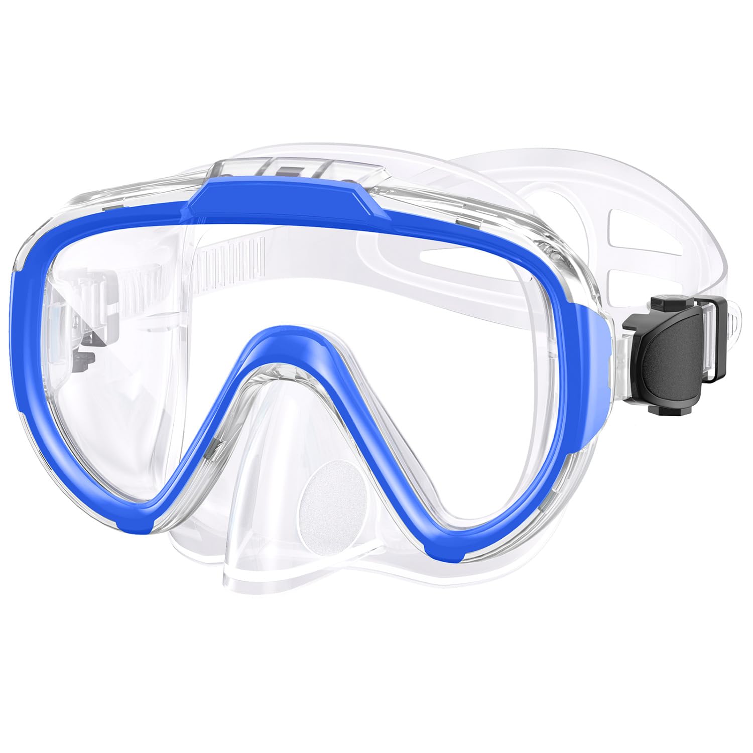 Zeligerstar Kids Snorkel Mask, 180° Panoramic View Diving Mask, Anti-Fog Swimming Mask with UV Protection Lens, Anti-Leak Kids Swimming Goggles for Boys Girls Youth 6-14