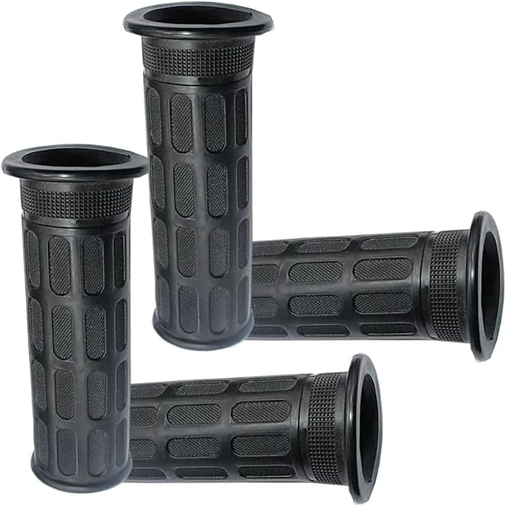 Produktbild von Schubkarrengriffe 4er-Set – 32 Mm Gummigriffe, Rutschfest & Ergonomisch – Passend Für Fahrrad, Rollstuhl, Motorrad & Mehr