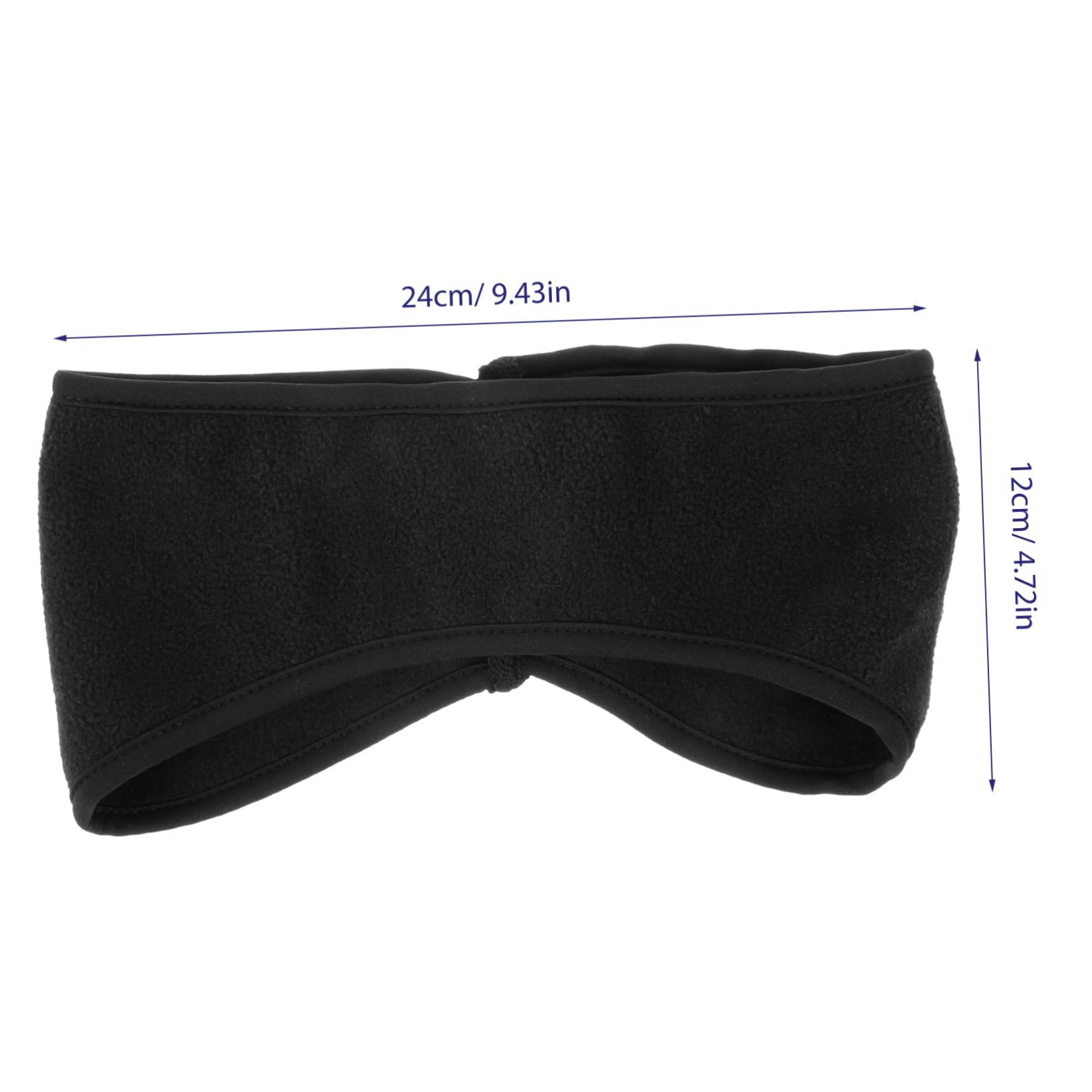 ifundom Warm Earmuff Headband for Running Outdoor Exercise Breathable Winter Ear Covers with Lining for Cycling Climbing Daily Use Cold Weather Design