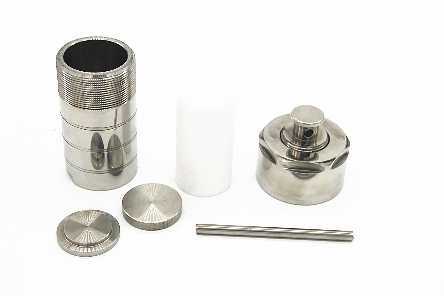 CGOLDENWALL Hydrothermischer Synthese-Autoklavierreaktor, PTFE-Innenfutter, Edelstahlkammer, Schule, Laborausrüstung, 5 ml