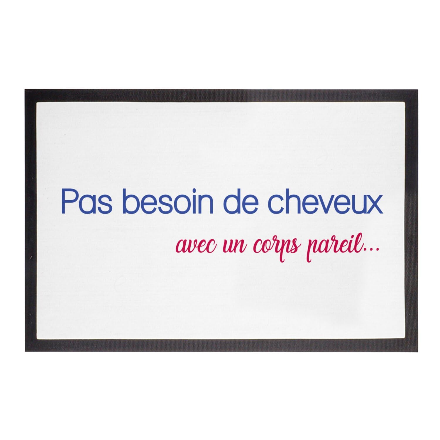 Paillasson humour Papa corps pareil tapis entrée maison familiale 60x40