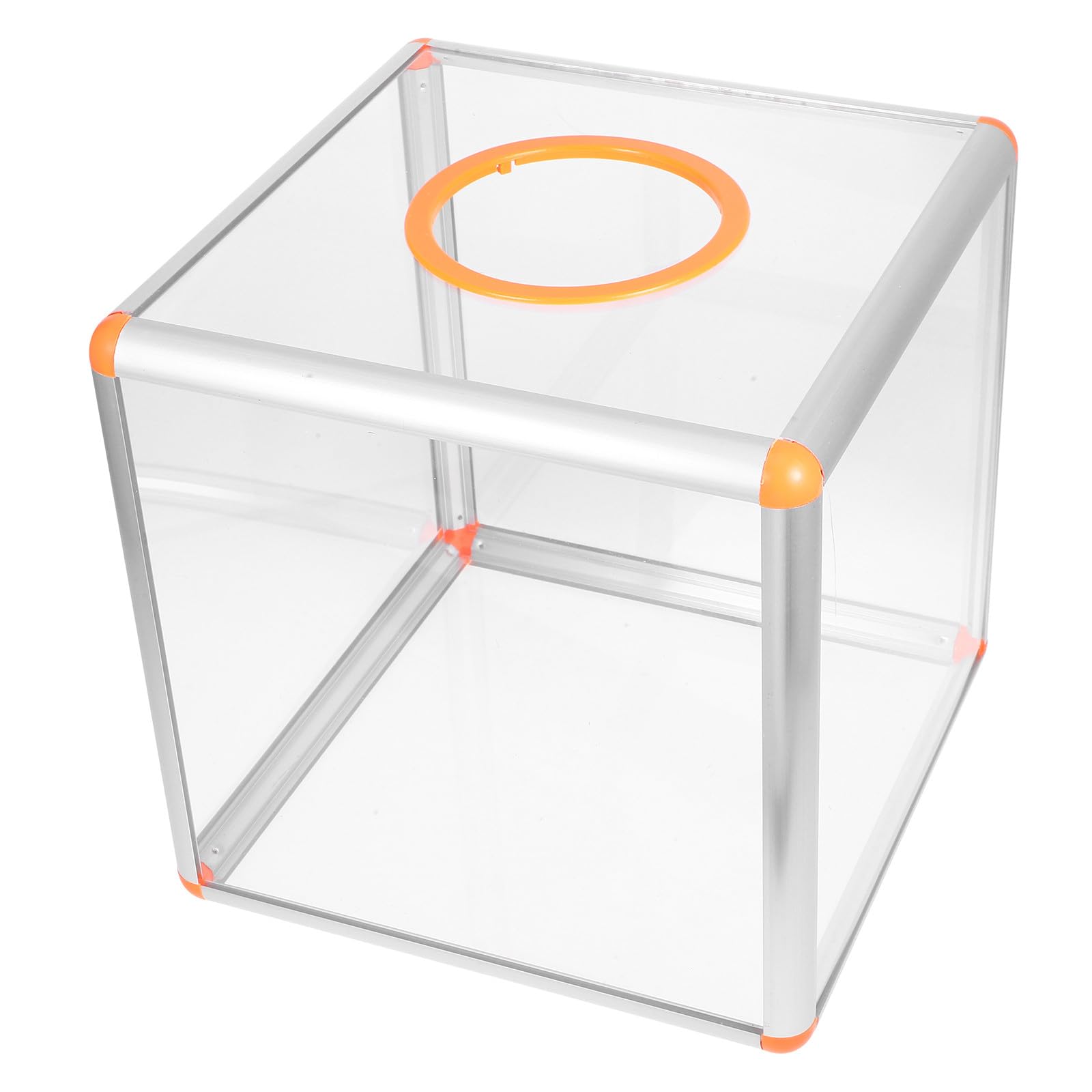 SEWACC Urne pour Tombola de Fête en Matériau Résistant 29X29 CM pour Collecte Billets et Boules de Loterie Lors de Réunions et Événements