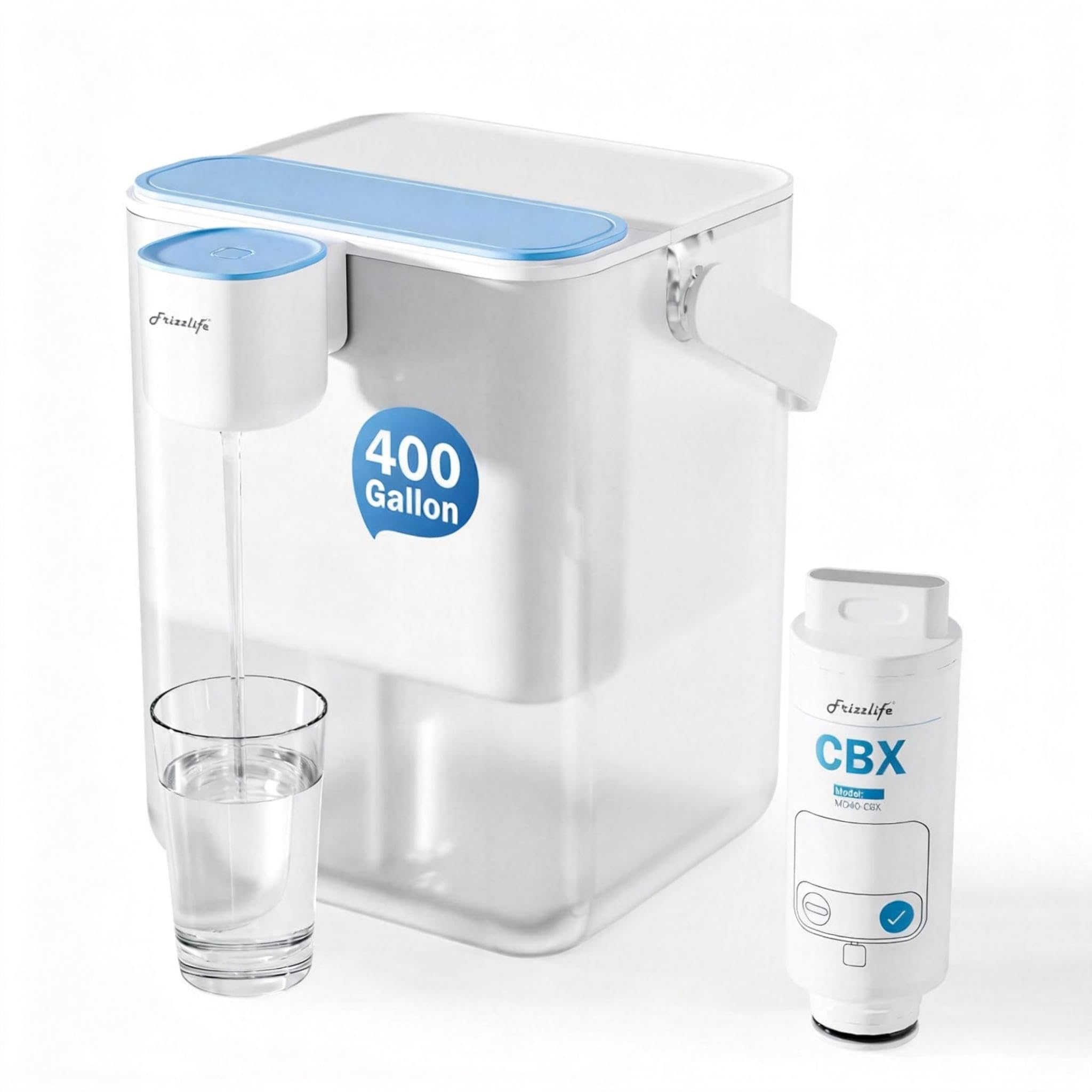 Frizzlife Smart Wassermelder mit automatischer Abschaltung,