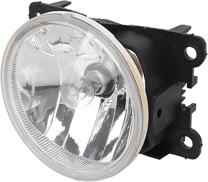 Tbest Car Front Fog Light Pc Abs 12V Universal Bumper Lamp | And Material, Fits 208 2008 C3 C4 , Left Right Replacement, Enhanced Illumination