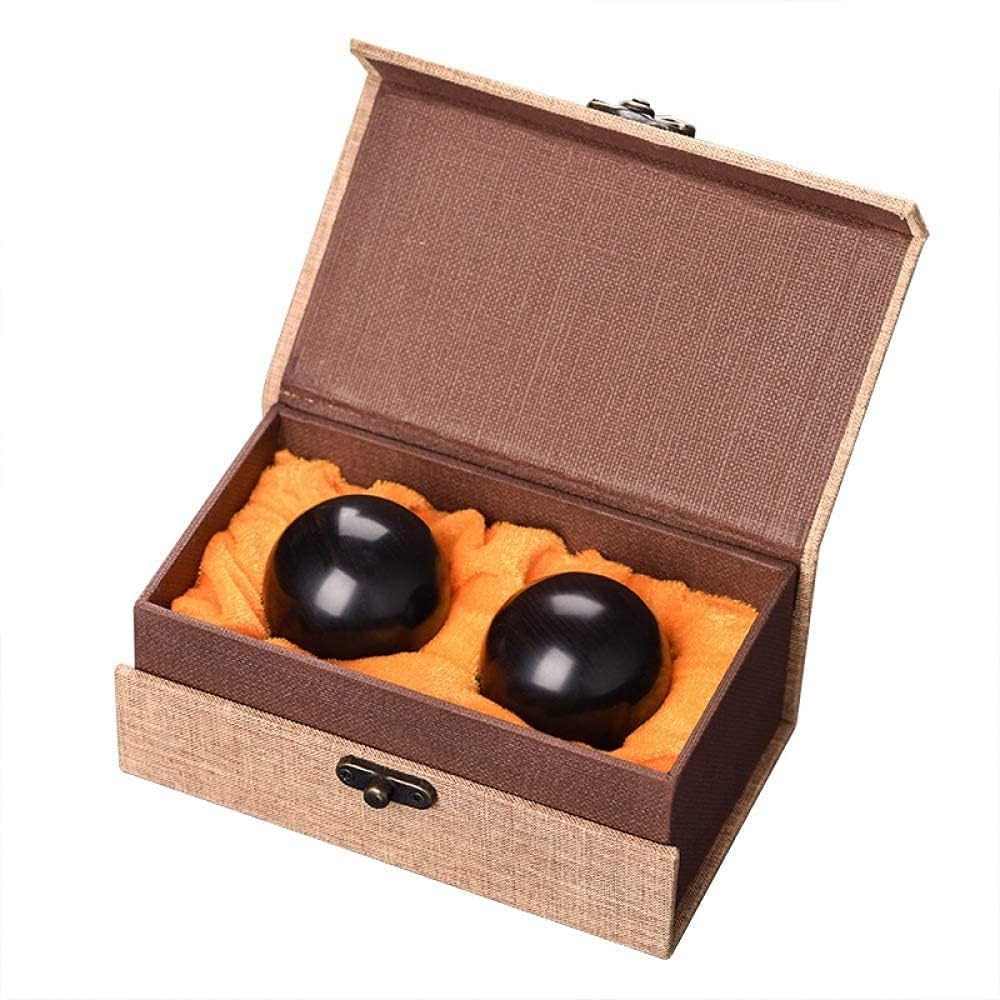 VeroCh Bolas Chinas relajación Cubo antiestres Power Ball Bolas Chinas Pelota de Ejercicio de Mano de Pelota de Fitness de Masaje Deportivo