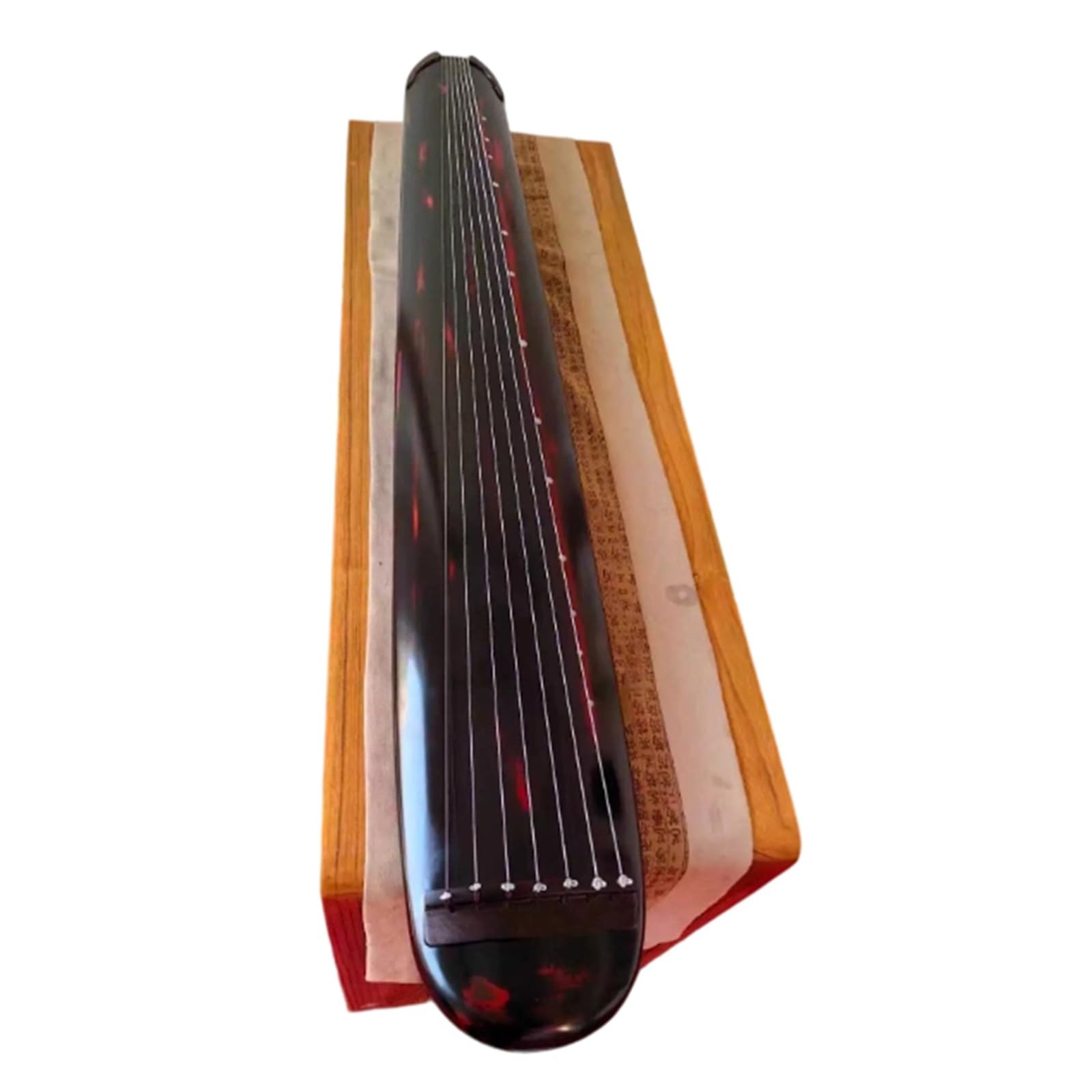 Professionelles Musikinstrument Guqin Anfänger Lernen Das Zedernholz Guqin Zu Spielen Ein Traditionelles Musikinstrument