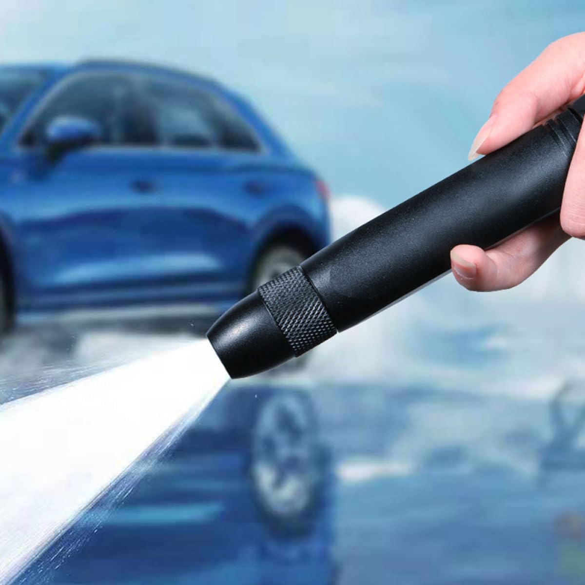 2pcs Watering Hose Nozzle High Pressure Sprayer for Car Washing Gardening Ergonomic Design Compatible with Various Hoses Faucets Durable Lightweight