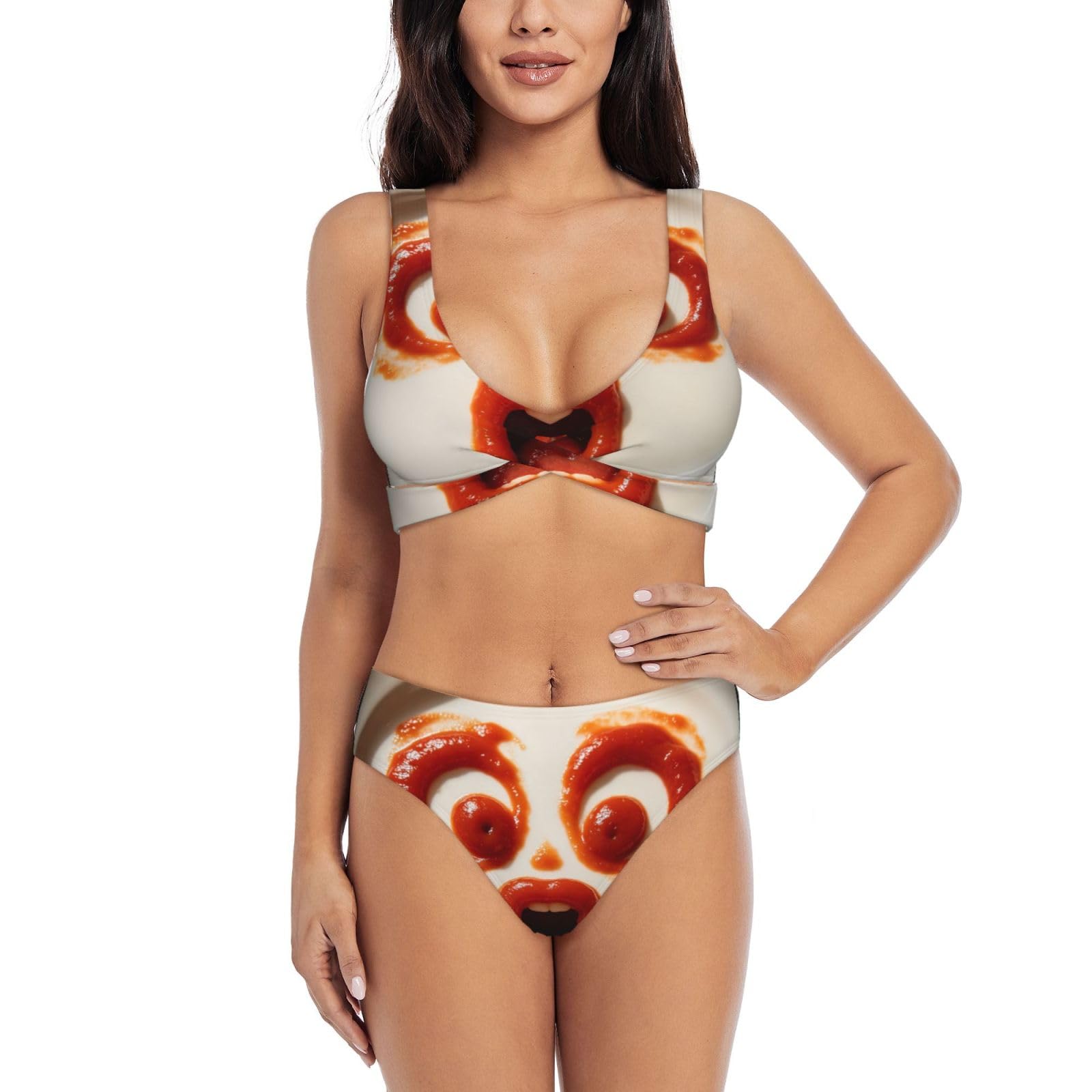 Bikini push-up deux pièces résolvant le manque de maintien des triangles - 8