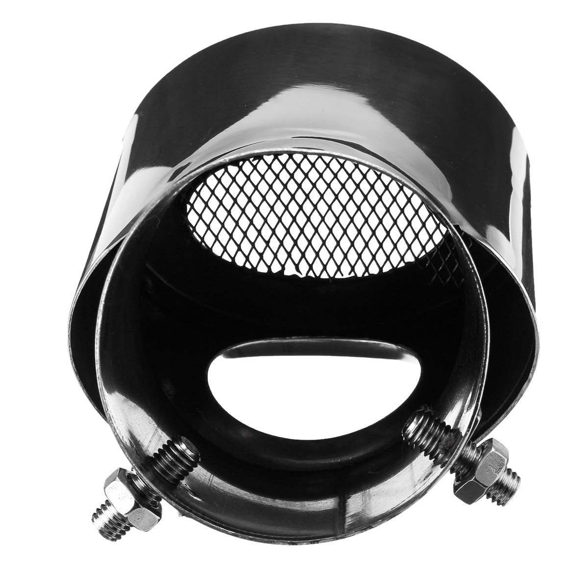 Silbato Escape Coche Para CR-V 2017 2018 2 uds tubo de escape de coche punta de silenciador de escape ovalado de acero inoxidable Silenciador tubo escape