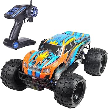 RC Draft Car, HSP 94972 1/8 Scale 2.4G 4WD RC Off-Road High Speed 70KM/H Vehicle Model FC.26CXP with Nitro Engine, Hobby Car Gift for Adults RTF Version/97291 Blue Body Shell
