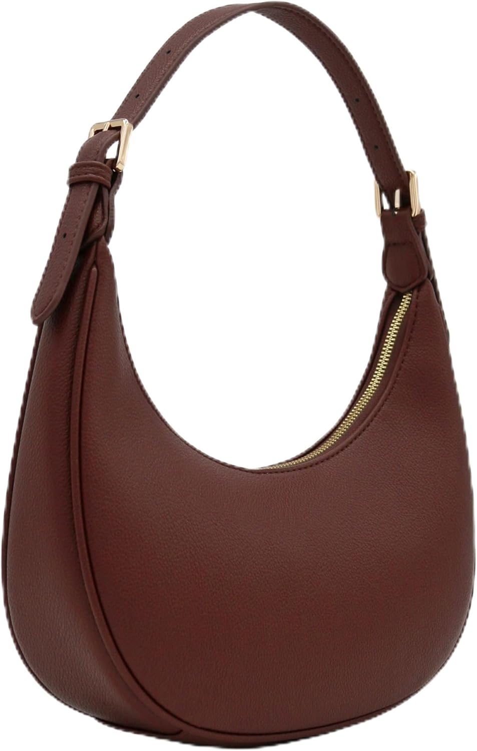 FashionPuzzle Elegant Crescent Shoulder Bag Underarm Purse