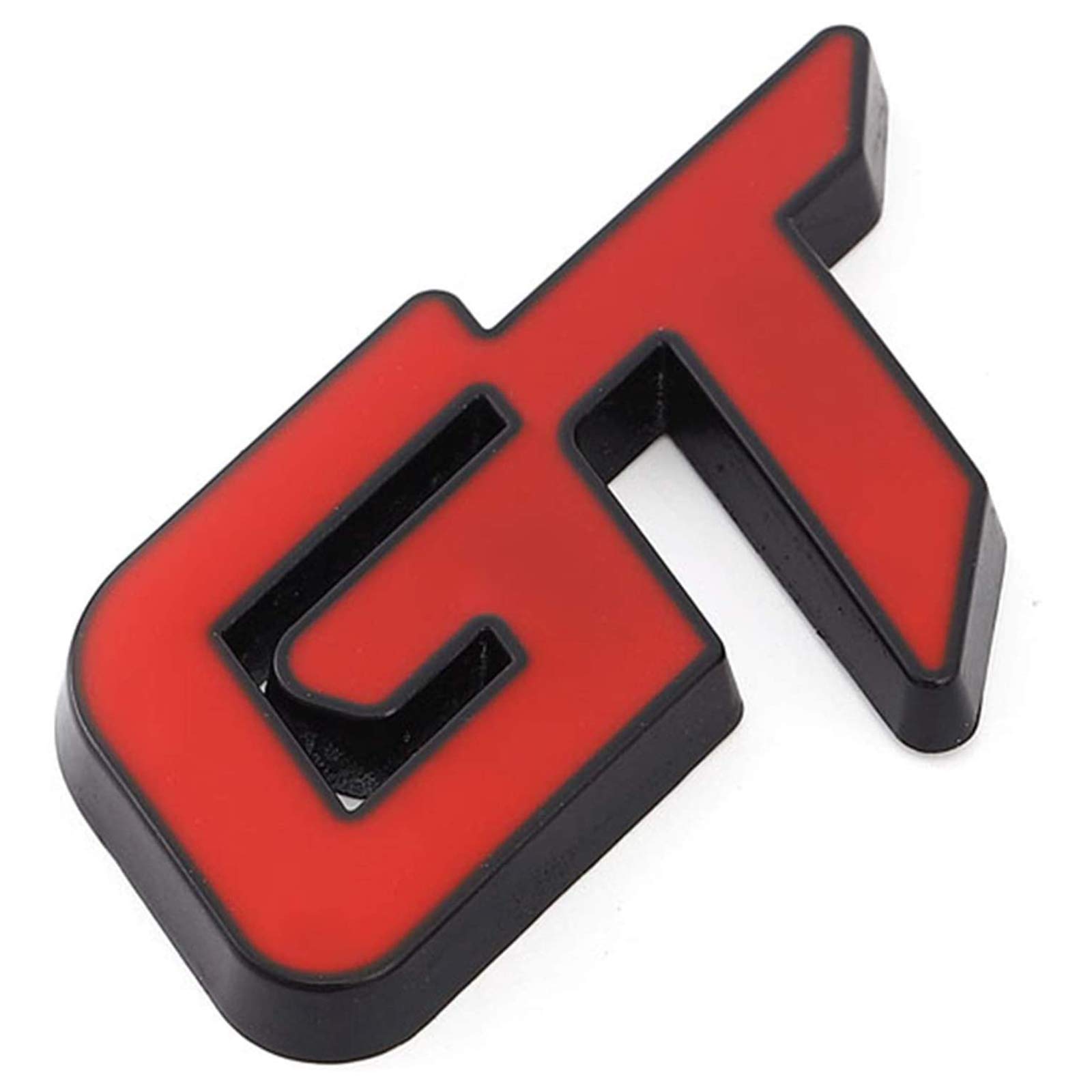 3D Metal Car Badge Emblem Sticker GT Logo for Universal Cars Moto Bike, Auto Styling Decorative Accessories