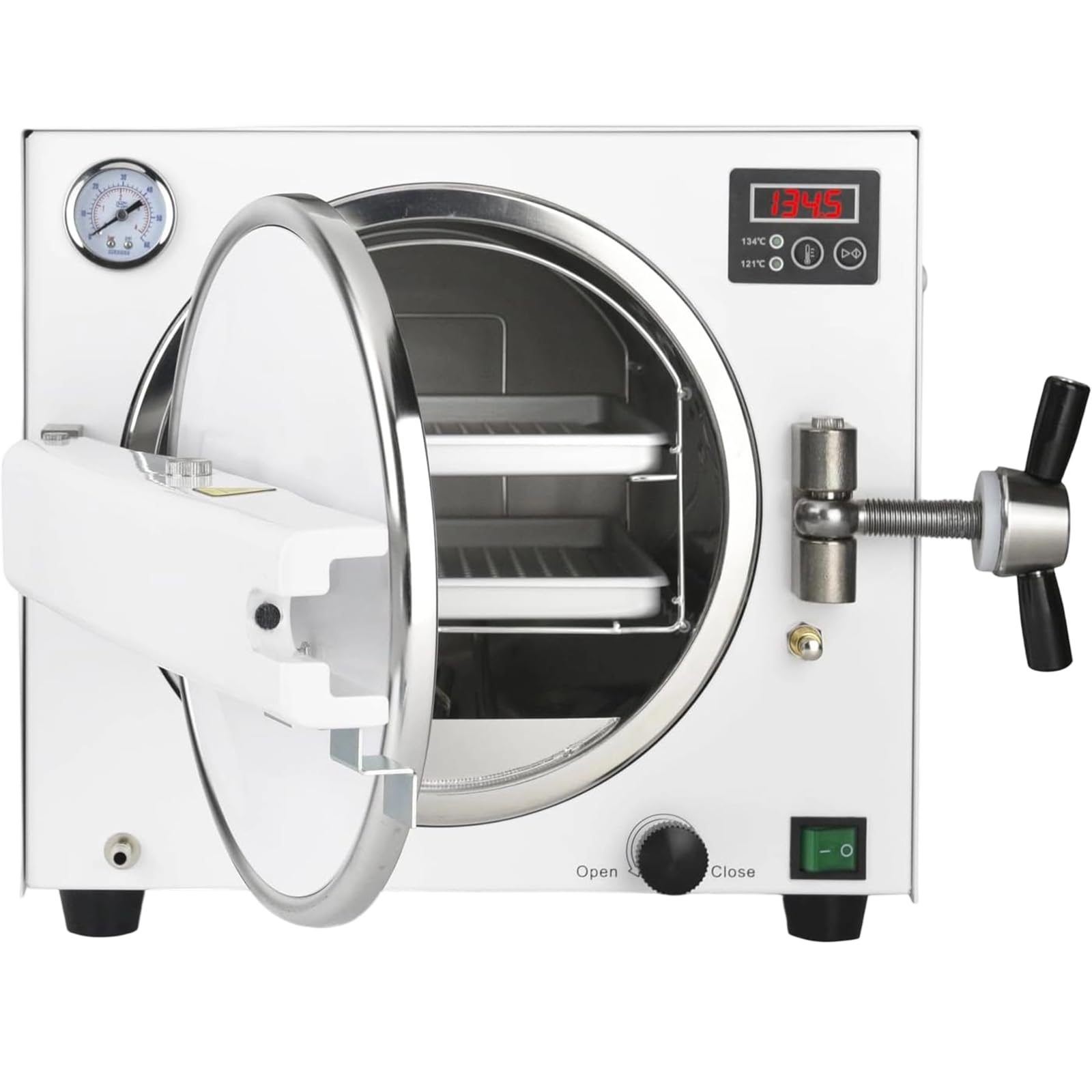 Attrezzatura Automatica per Calore Secco, Attrezzatura di Laboratorio Ad Alta Pressione 18l per Sterilizzazione, Soluzione Affidabile Ed Efficiente di Sterilizzazione
