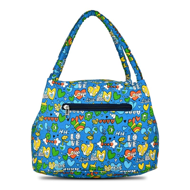 Image of ENSAC Lunch Bag Office Tiffin Bags for Men, Women, School, Tiffin Pouch Bag, Hot & Cold Reusable Lunch Box Bags with Double Handle, Zip Bags