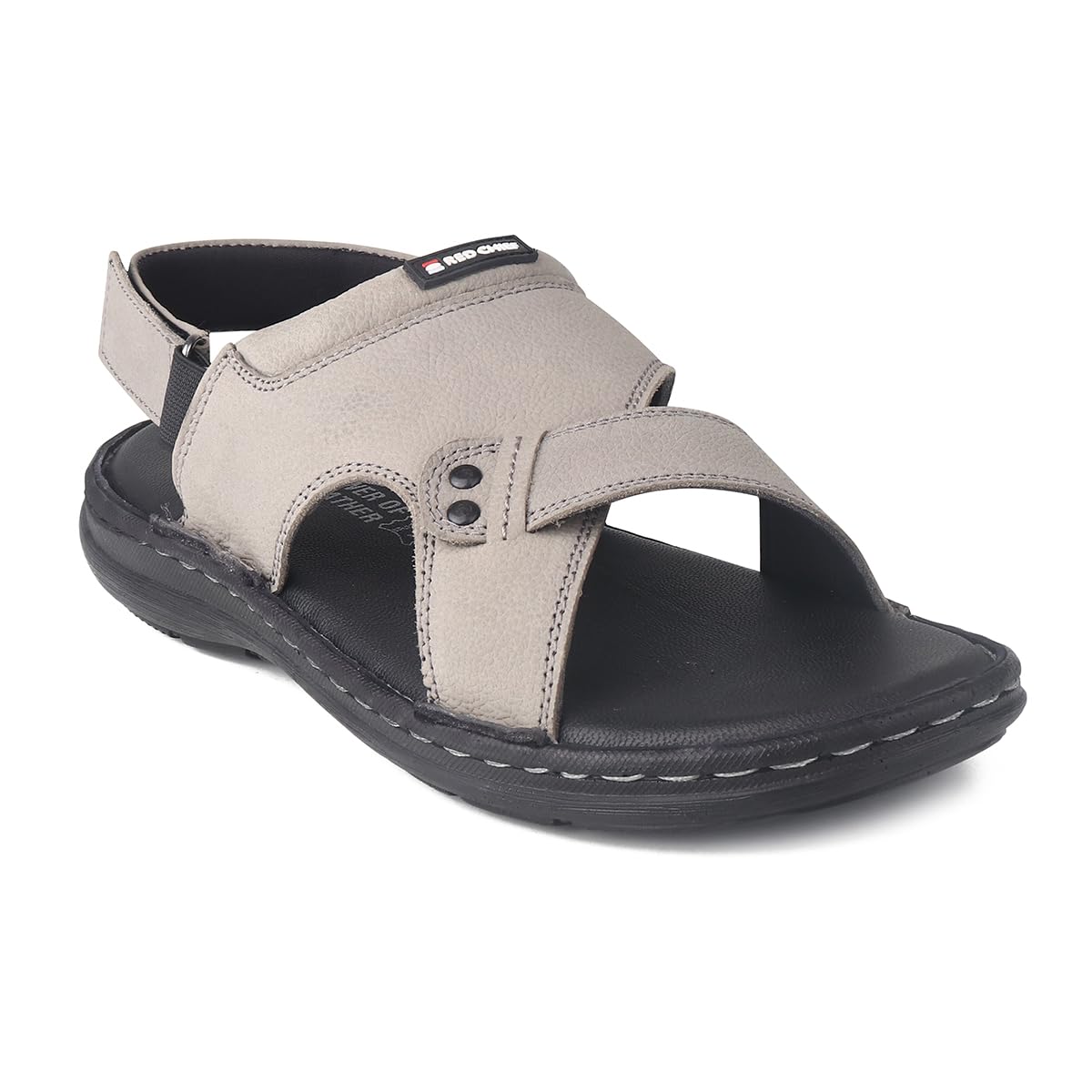 Red Chief Grey Leather Casual Sandals for Men (B0CLB2CFL3) Amazon Price History, Amazon Price Tracker