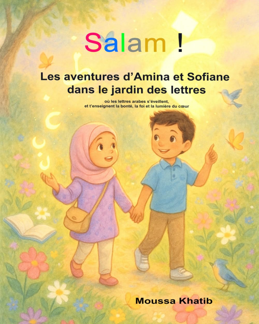Les aventures d’Amina et Sofiane dans le jardin des lettres: Une aventure magique pour découvrir les lettres arabes en s’amusant