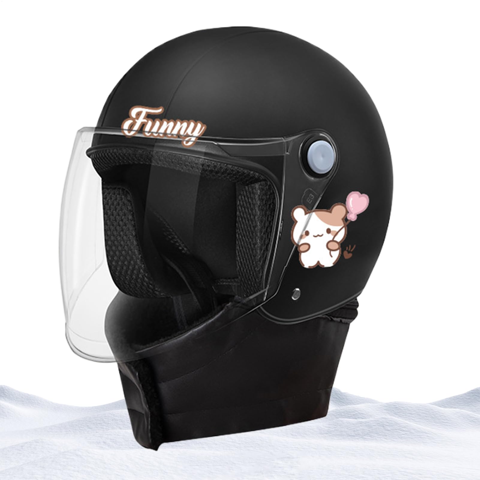 Casco de scooter eléctrico con carcasa ligera de ABS resistente al viento 8