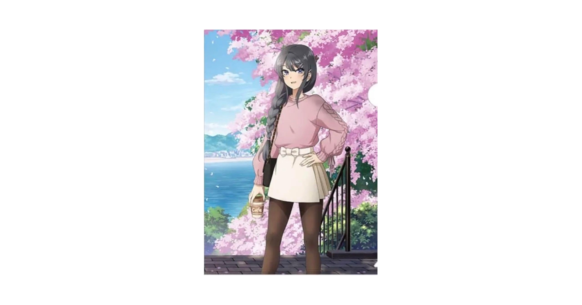 Amazon.co.jp: 青ブタ クリアファイル A4 桜島麻衣 私服ver