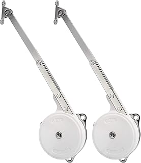 Douper Toy Box Hinges Soft Close, Lid Stays Open with Soft Close Lid Support for Toy Box and Upward Top-Opening Flap Doors DO NOT Smash Fingers Pack of 2