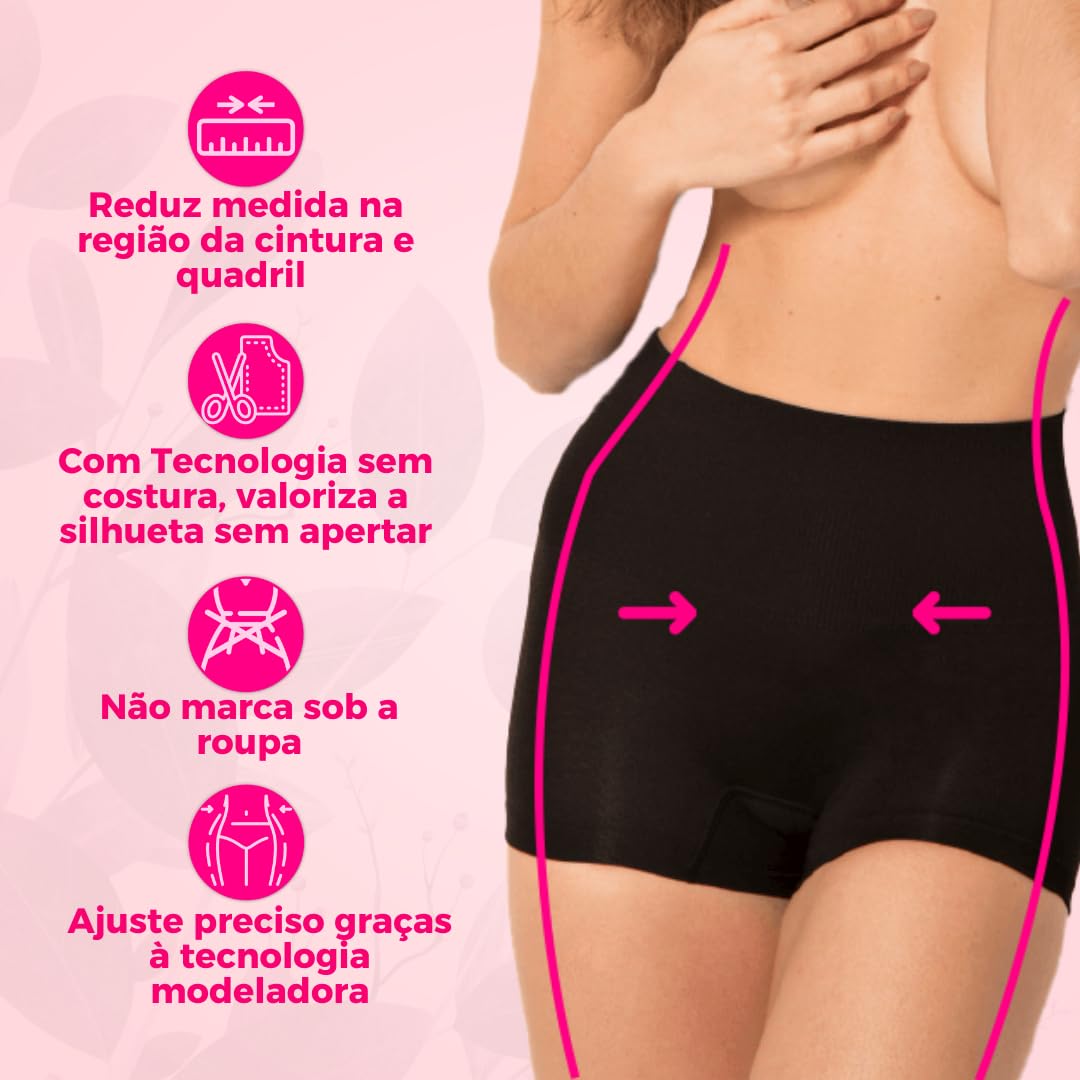 Kit 02 Calcinhas Boxer Modeladora Trifil Sem Costura Feminino Adulto em promoção! Veja a oferta e mais achadinhos de Moda íntima 6 Hoje é o melhor dia para comprar Kit 02 Calcinhas Boxer Modeladora Trifil Sem Costura Feminino Adulto com aquele preço maroto! Promoção! Aproveite a oferta! 6