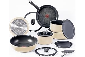 T-fal Ingenio Nonstick Cookware Set with Removable Handle