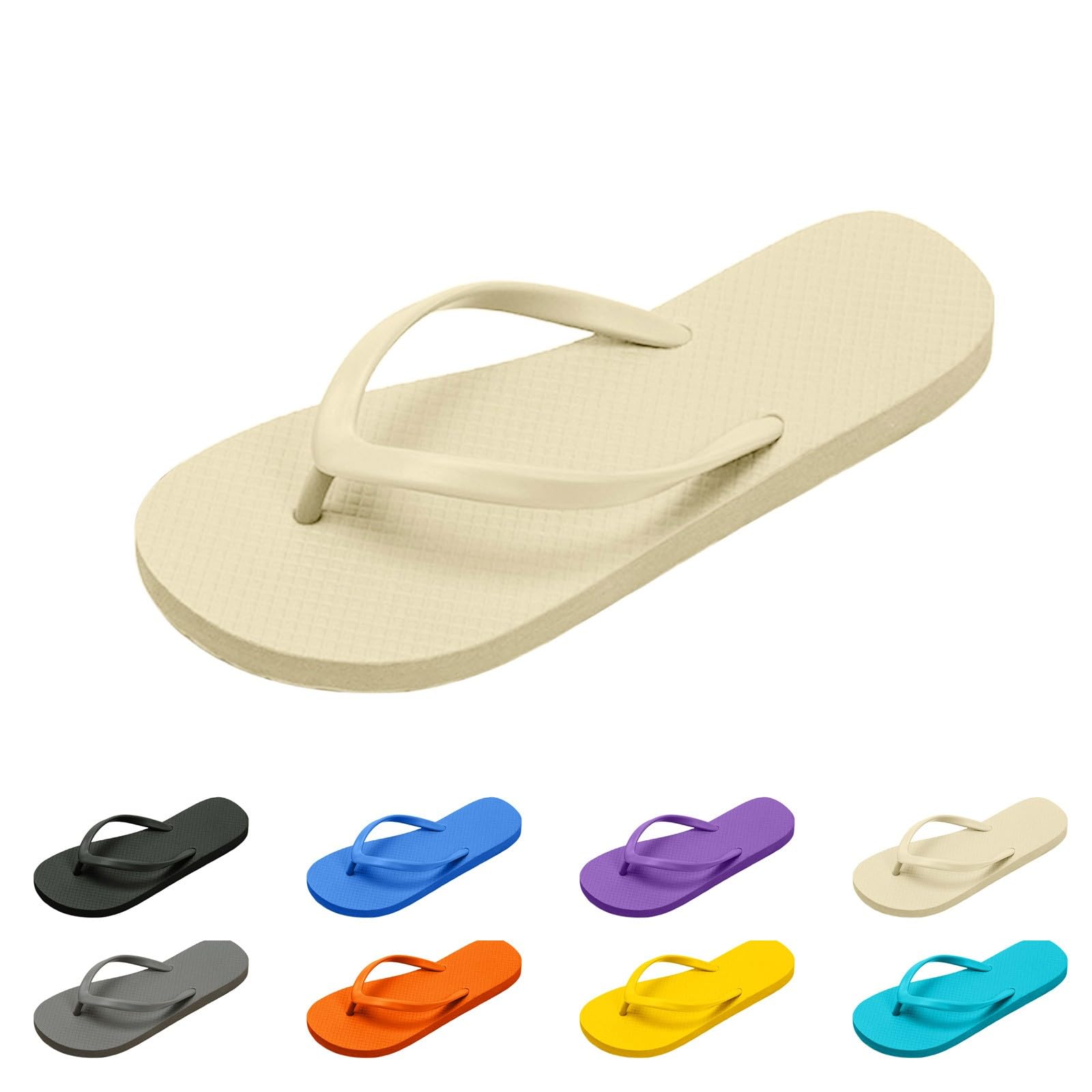 Beach Flip Flops Estive - Comode Infradito Unisex Per Spiaggia E Piscina