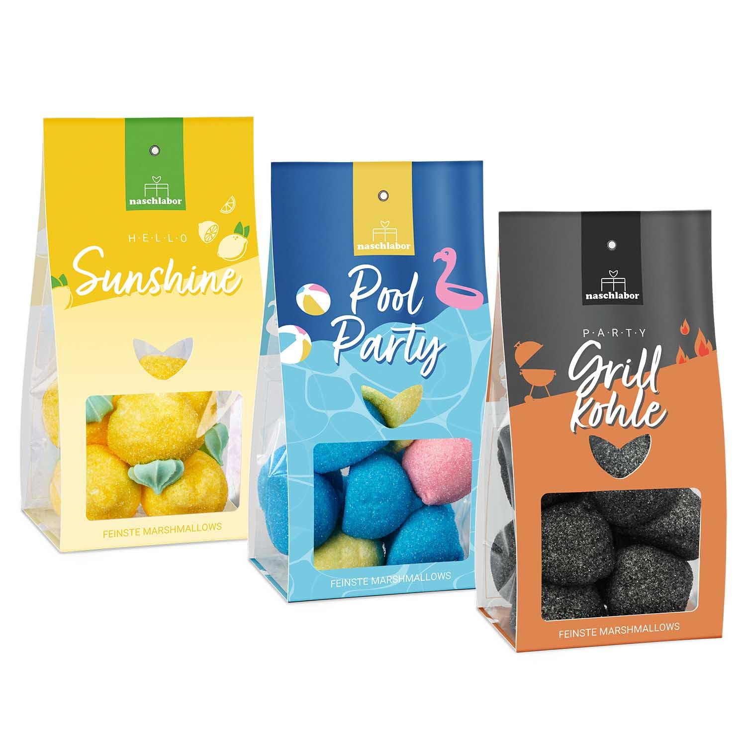 Grill & Chill Mix: Dein Marshmallow Party Mix für den Sommer | Zum Verschenken | Leckere Marshmallows | Süße Überraschung für Sommerpartys | Perfekt für Grillabende und Lagerfeuer
