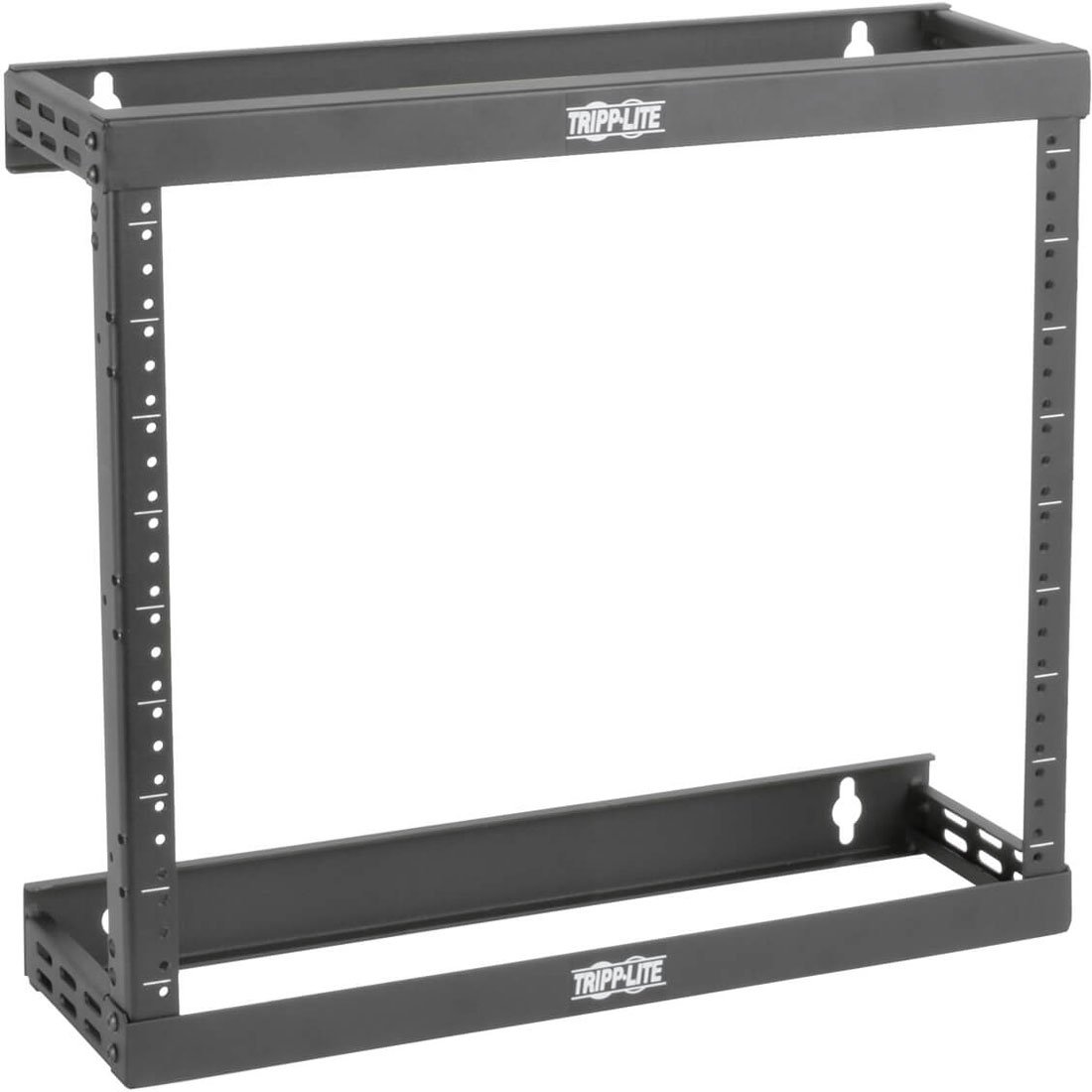 Eaton Tripp Lite SmartRack 8U/12U/22U Châssis Mural Ouvert 2 Montants Extensible Ultra-Plat, Profondeur Panneau de Brassage (Noir) (SRWO8U22SD)