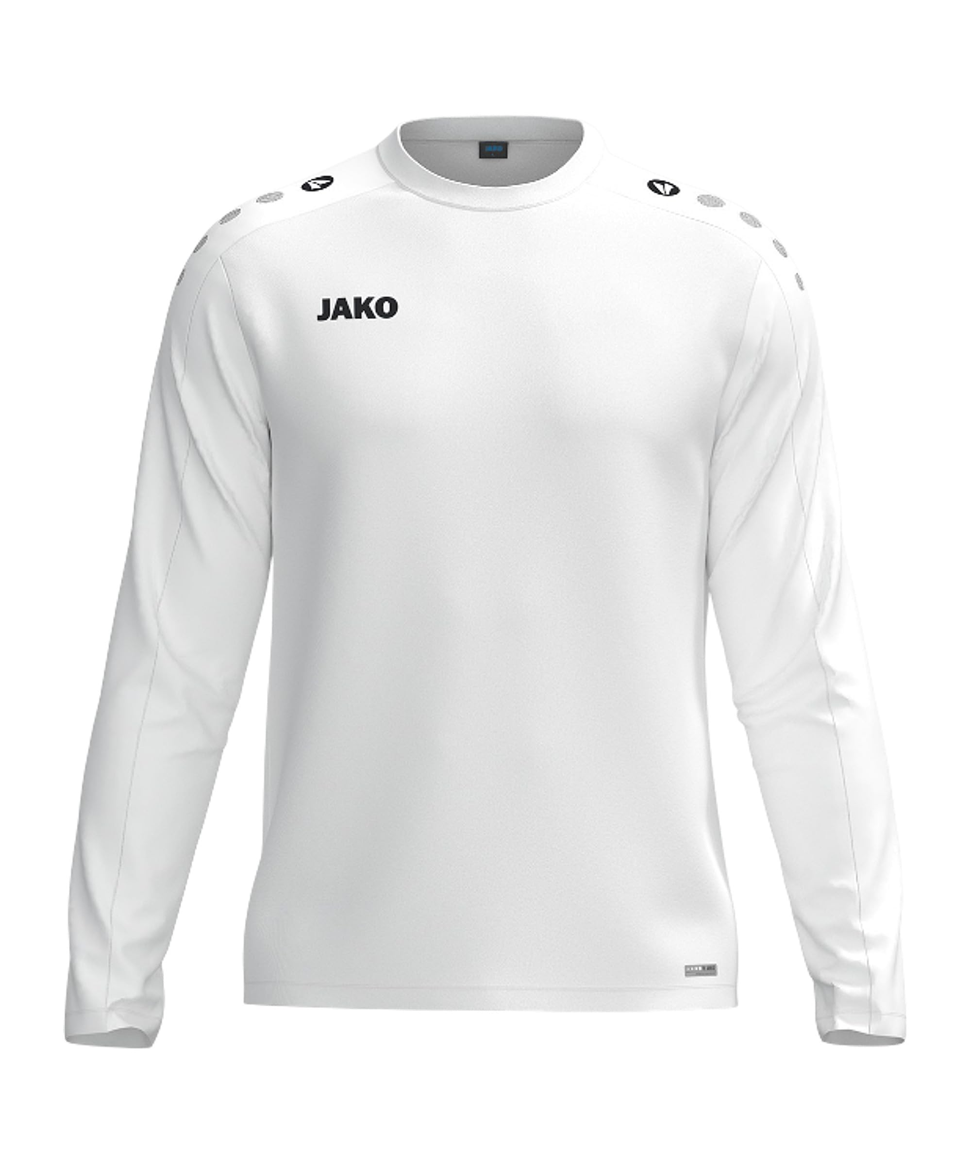 JAKO Unisex Sweatshirt One, White, L