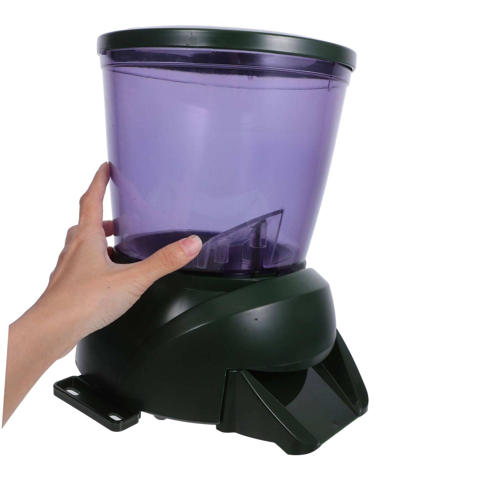 Housoutil Comedero para Peces Automático LCD Temporizado para Acuario Días De Alimentación