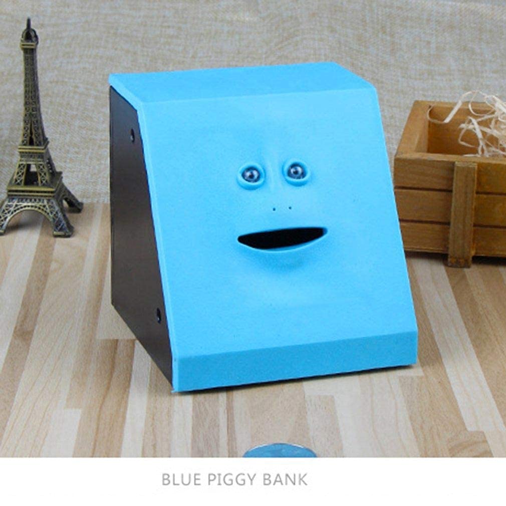Amazon.co.jp: お金を食べるフェイスボックス かわいいフェイスバンク