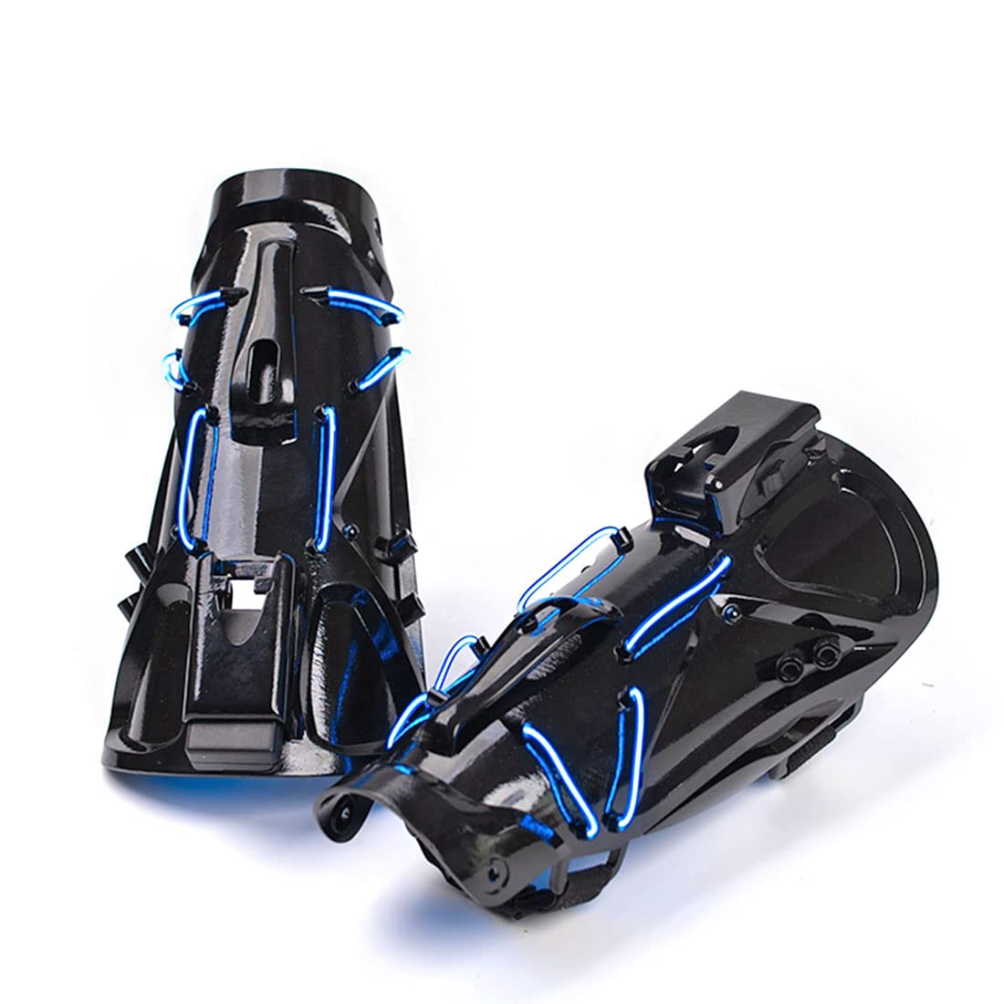 Metalakaer Punk Hand Armor, Sci-Fi Futuristic Punk Arm Cosplay Props Techwear for Men Women, Halloween Cosplay Costume Accessory