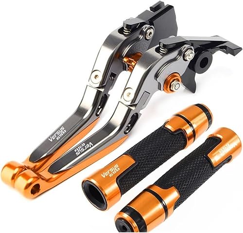 Miniatura 10 de FLEAGE Motorbike Drum Brakes Motorcycle Adjustable Brake Clutch Levers Handle Handlebar Grips for Kawasaki VERSYS 650 Cc ABS 2015 2016 Reservoir