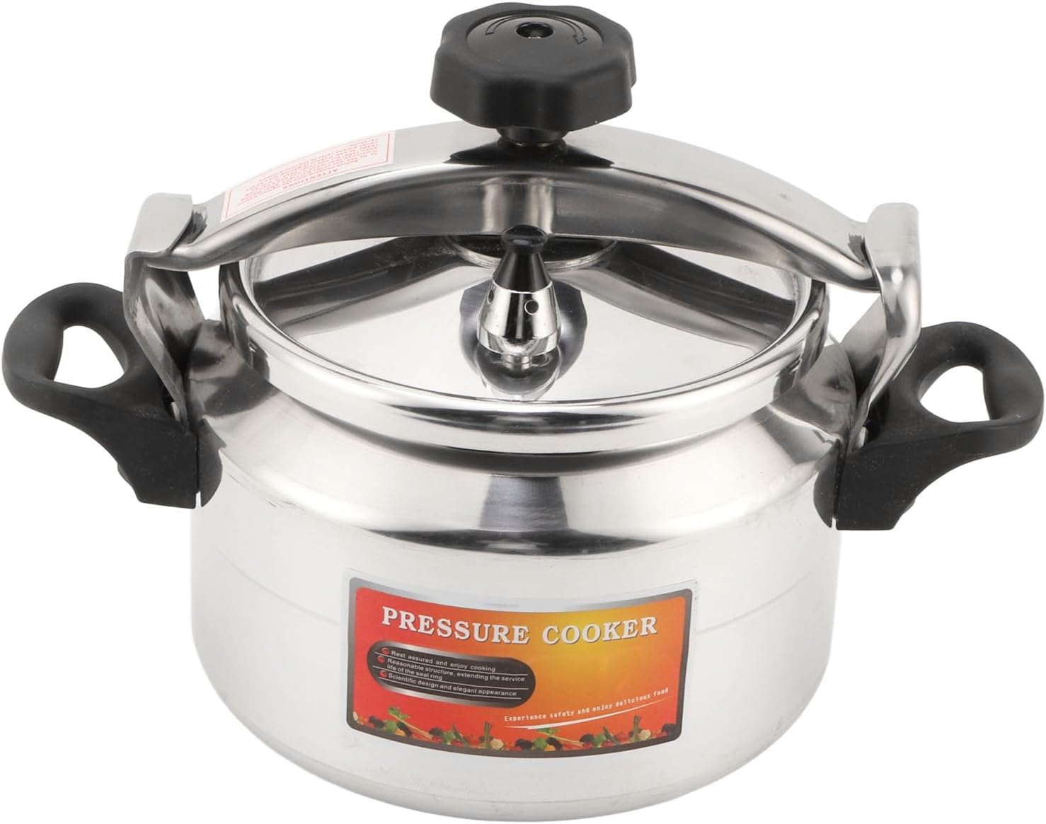 4L Pressure Canner, Aluminum Construction with Even Pressure Distribution Spacious Capacity for Gas Stove Induction Compatible