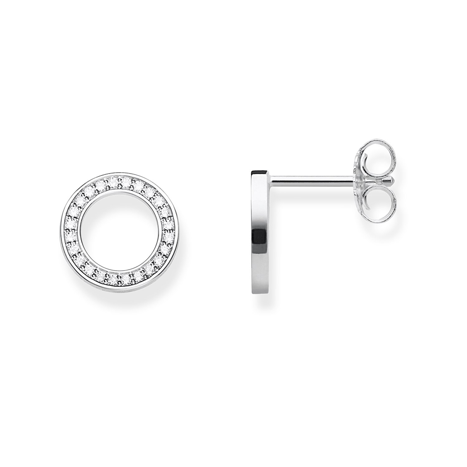 Thomas Sabo Women Silver Stud Earrings - H1947-051-14