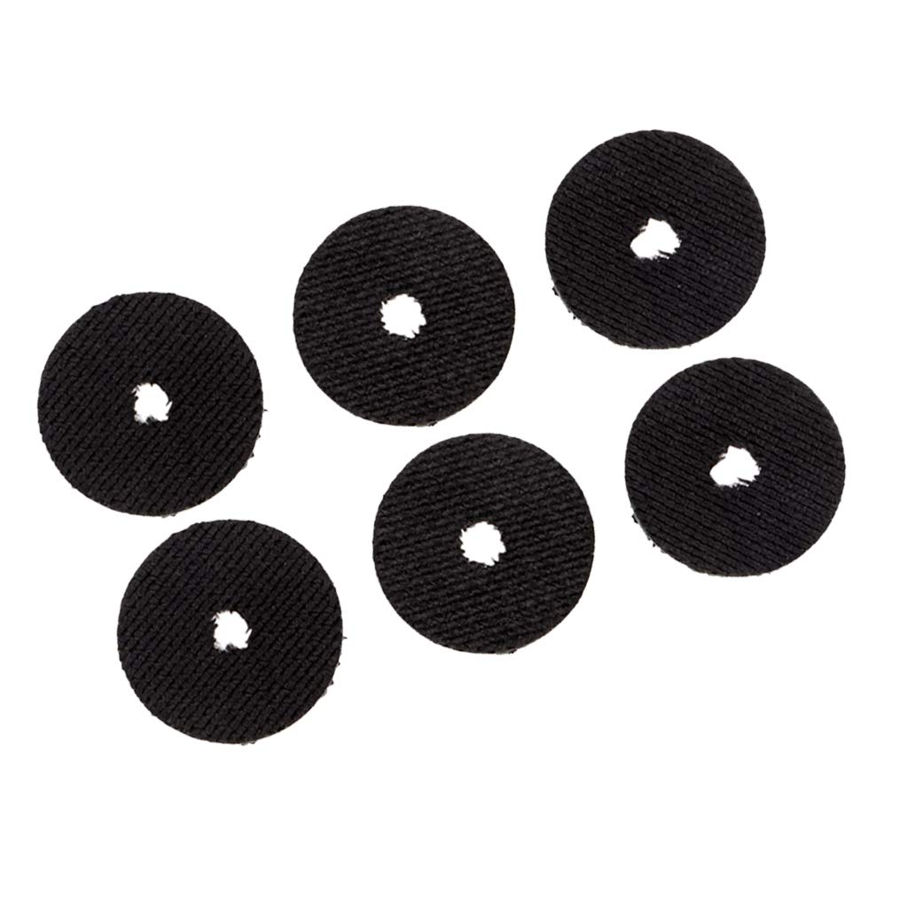 jojomis 6pcs Carbon Fiber Drag Washers for Spinning Baitcasting Drum Reels Upgrade