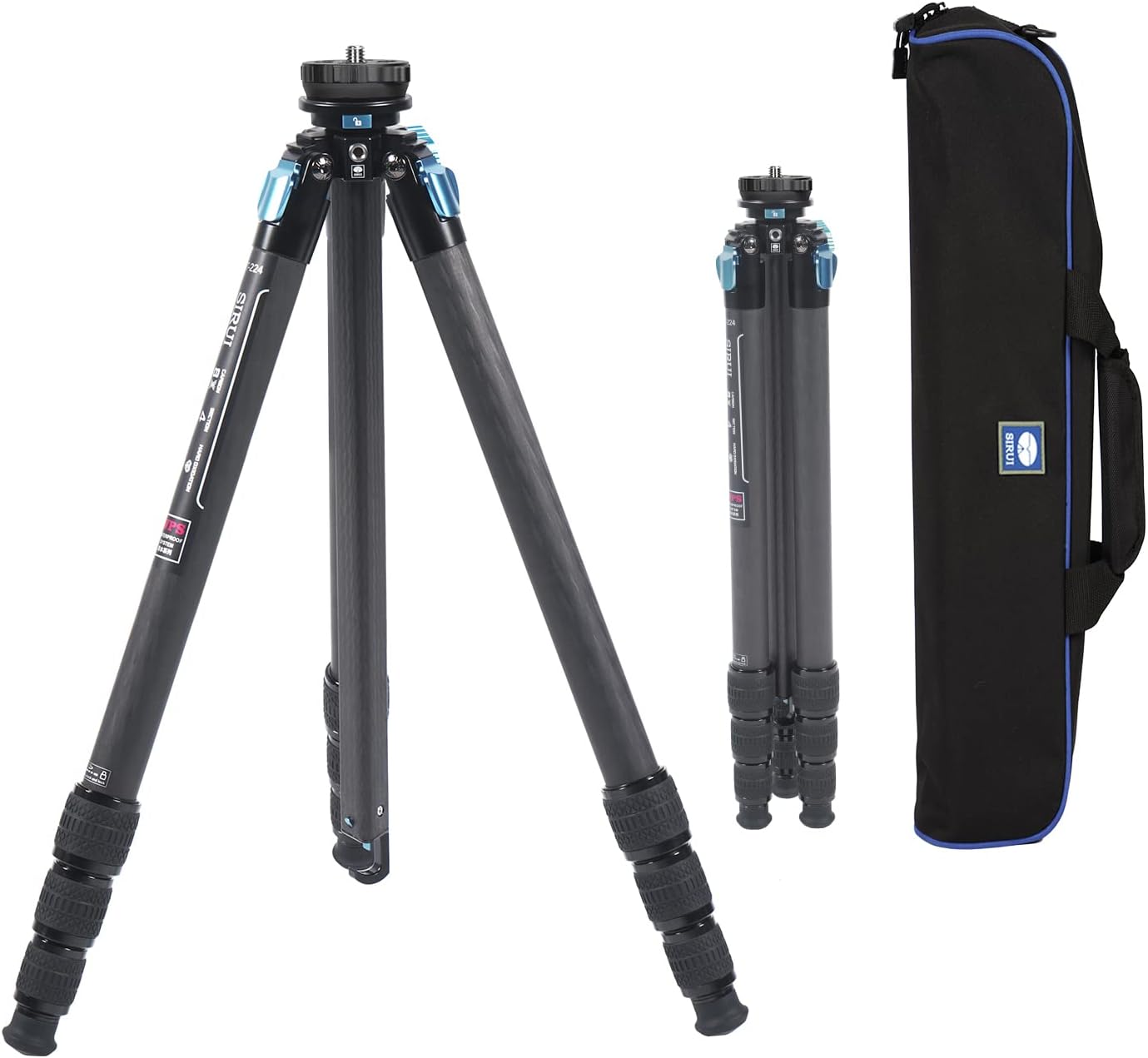 SIRUI Professional Heavy Duty Carbon Fiber Tripod, 68.9
