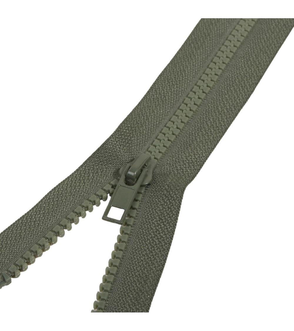 M & C Zip Fastener Khaki Green 60 cm Anorak Jacket