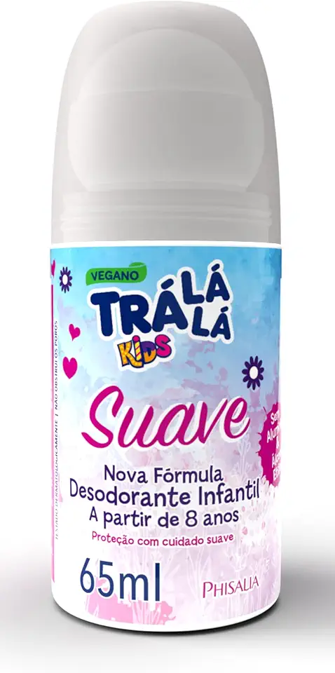 Desodorante Tra la La Kids Suave, Trá Lá Lá Kids Vegano