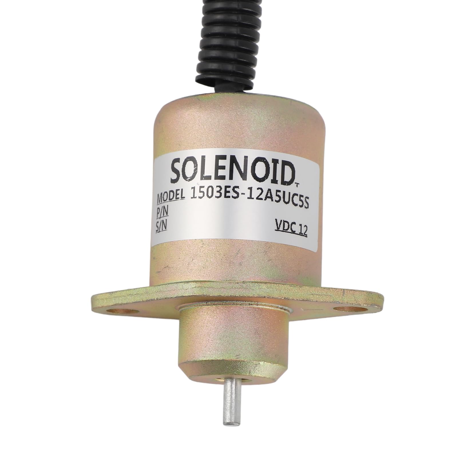 12V elektromagnetyczny zawór odcinający paliwo, 1503es 12a5uc5s elektromagnes zatrzymujący paliwo, dokładny generator przeciwzakłóceniowy elektromagnes wyłączający silnik