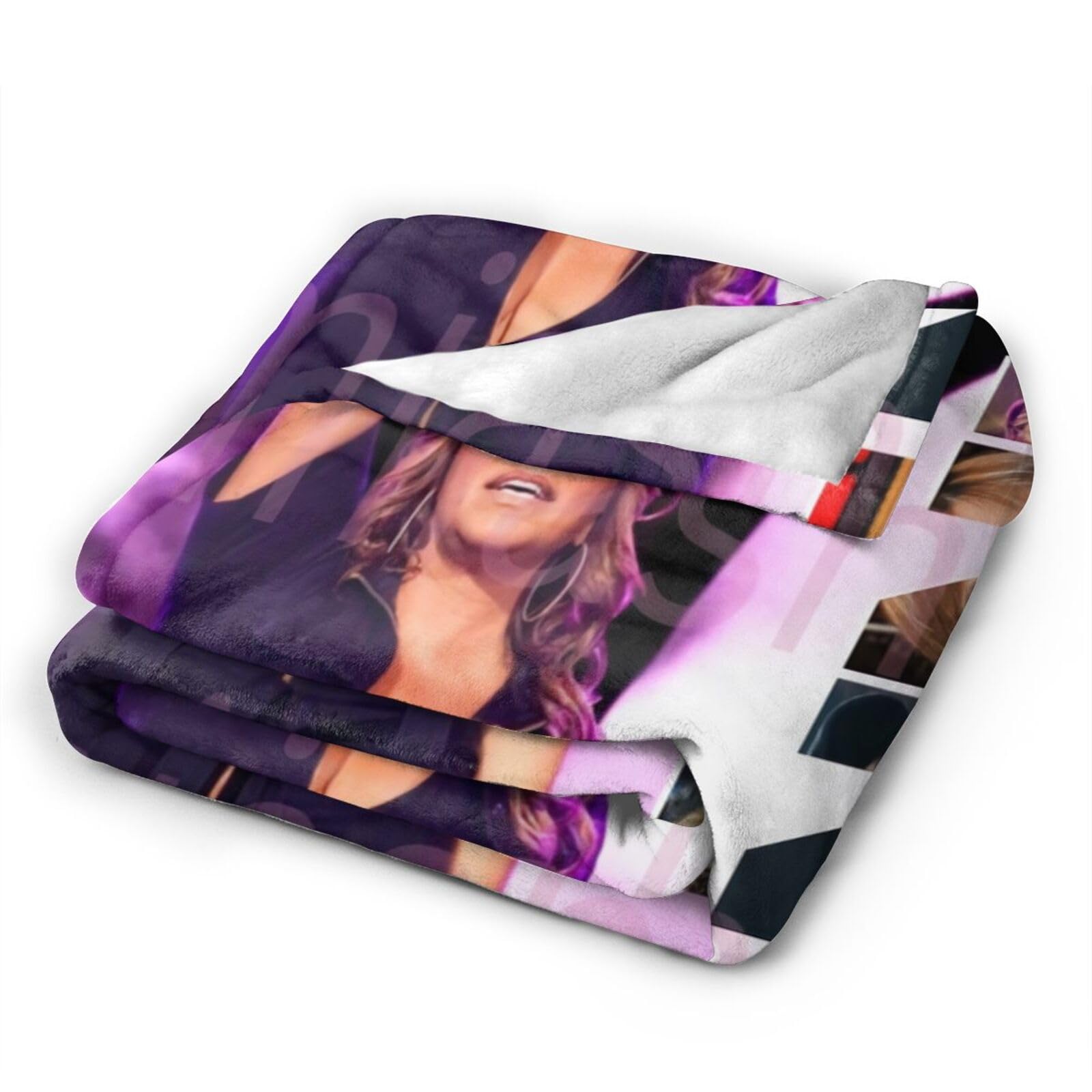 GJRESOU Blanket Jenni Singer Rivera Throw Flannel Blankets Soft Bed Blanket for Couch Sofa Bedroom Home Decor Gift Blankets for All Seasons 50"x40"