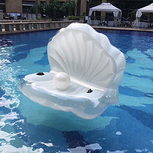 intex seashell float with pearl
