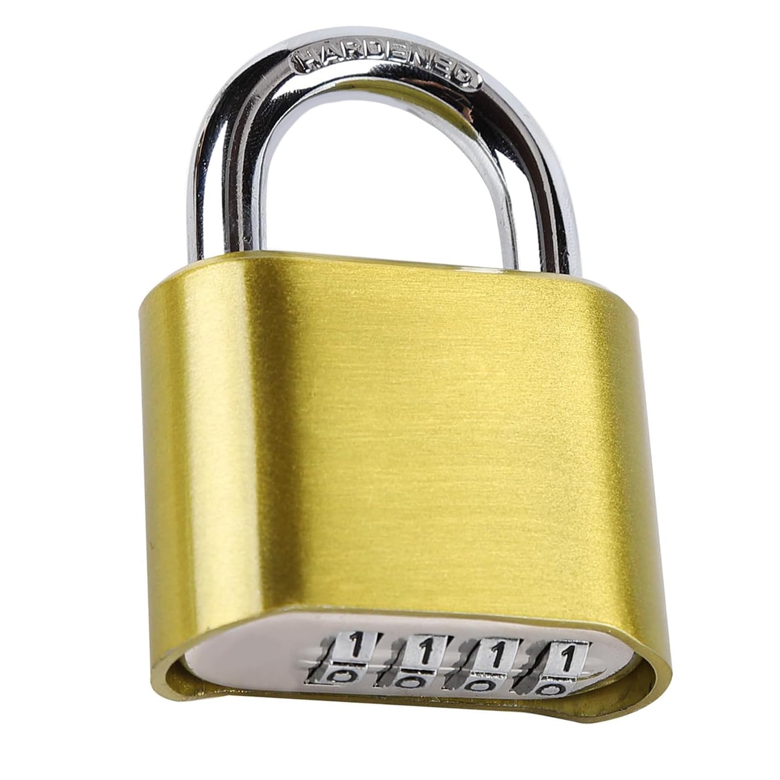 Kaeltsyn Multicolor Security Gold Combination Padlocks 10000 Codes Waterproof Resistant To Pick Heavy Type For Protecting Dustproof Padlocks