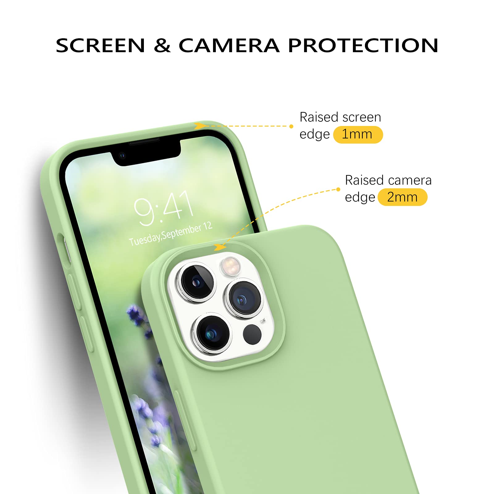 iPhone 13 Pro Max ケース ソフトケース 液体シリコン スリム Amazon.co.jp: GUAGUA iPhone 13 Pro Max対応 ケース 6.7インチ 液体