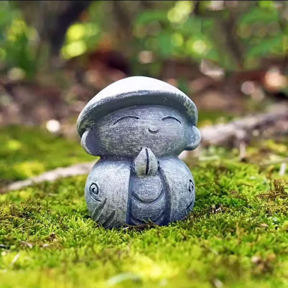 Amazon.co.jp: 癒しのお地蔵さん 置物 みかげ石 かわいい 御影石のお