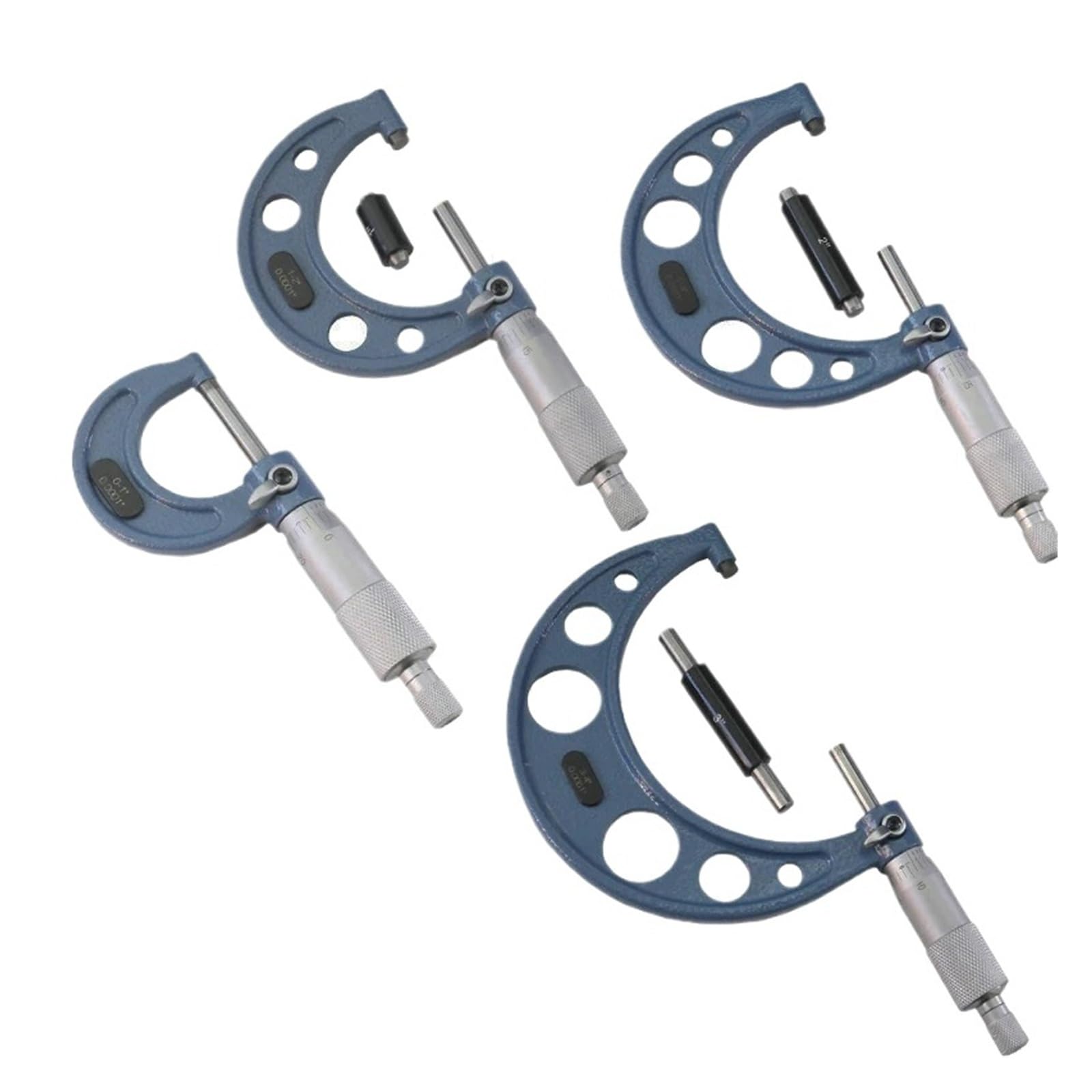 Set micrometro Esterno 0-4".