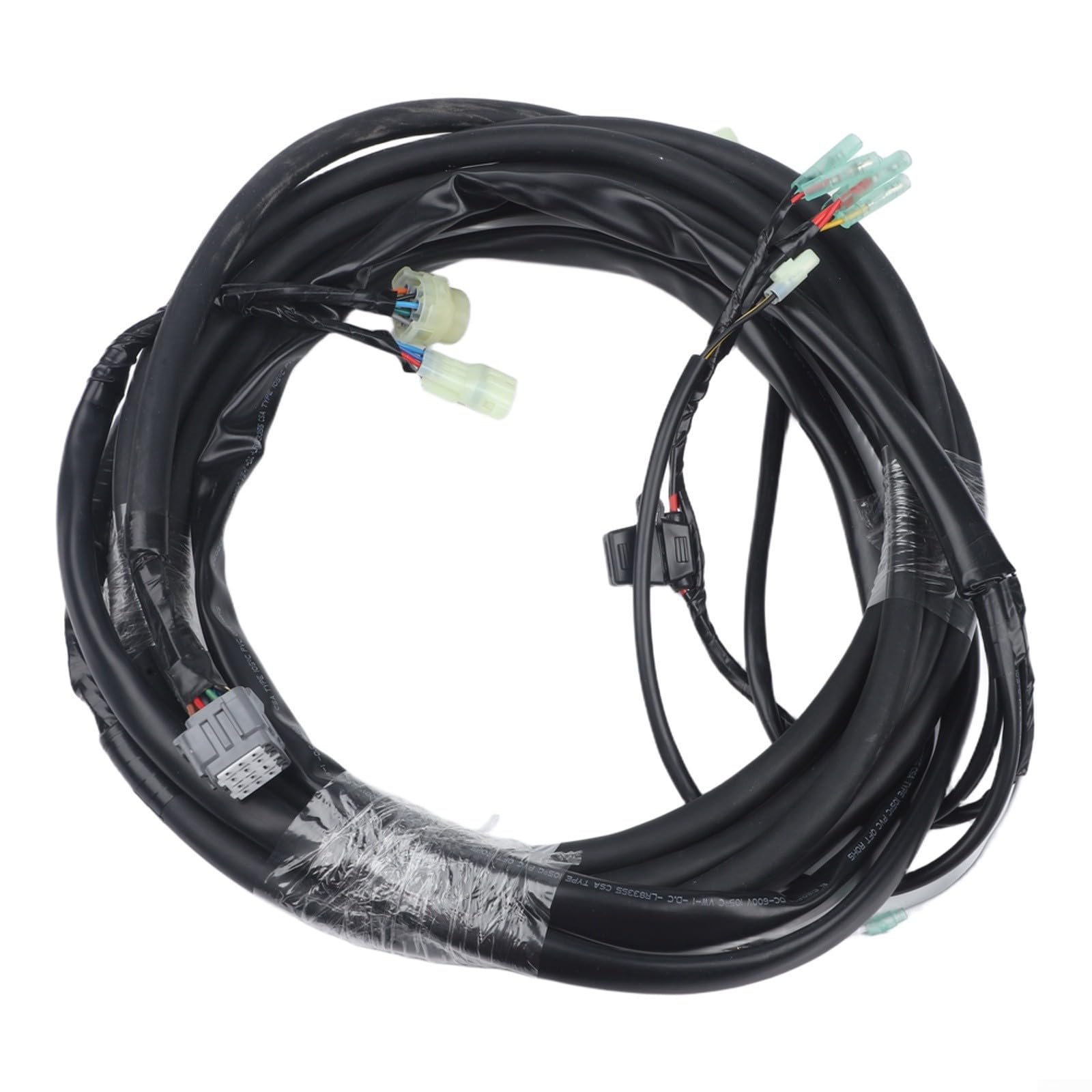 Cablaggio principale per telecomando fuoribordo 36620-94J01, cavo di ricambio per motore marino da 6,4 m, cablaggio elettrico per motore barca, nero