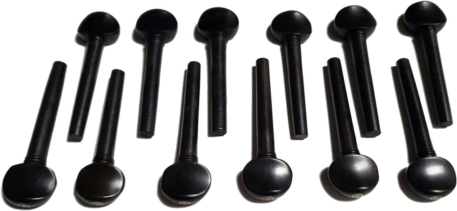 Zaza Percussion - Oud Pegs,Set of 12 (Ebony)